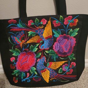 Embroidered Tote Mexican Style